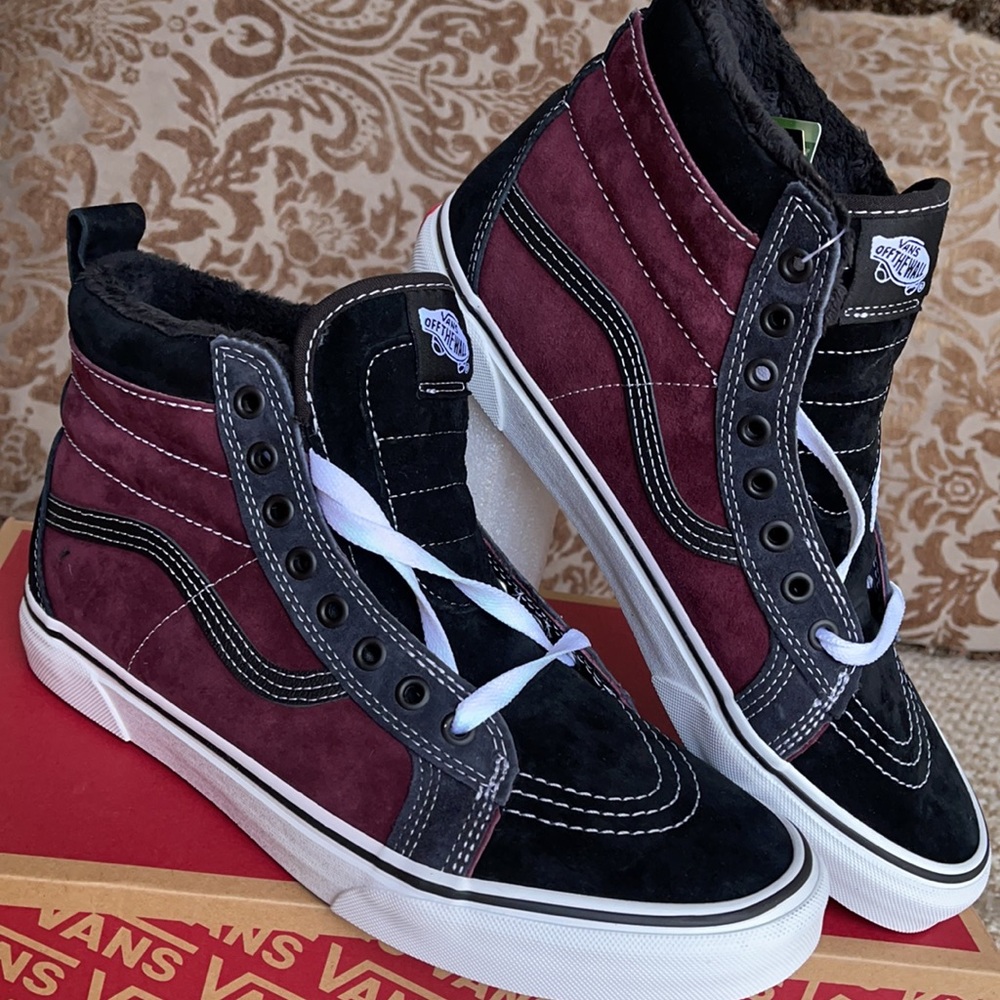 Vans Men’s Sk8-Hi Mte Port Royal/Black Boots Cold Weather Sneakers - Picture 10 of 16